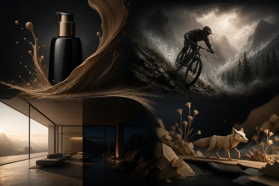 Developed cinematic scene showing a polished generative video direction
